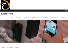 Tablet Screenshot of induscartel.com